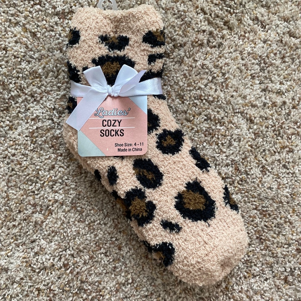 Fuzzy Socks - 2 pack - NEW